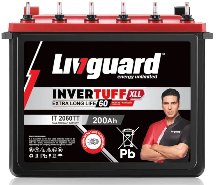 ivguard 60 Months Warranty Tubular Inverter Battery (200 Ah, IT 2060TT)